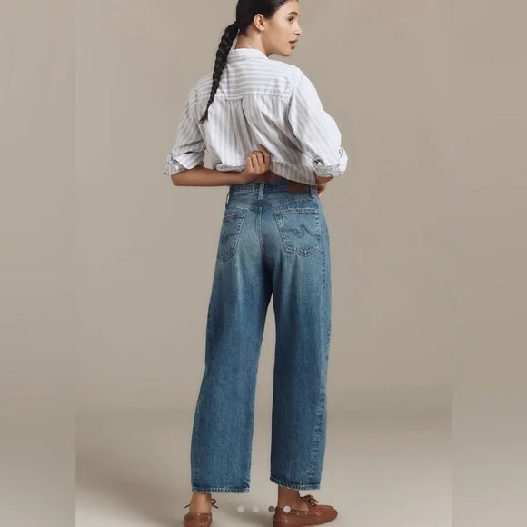 Ag Adriano Goldschmied Hattie Barrel Jeans